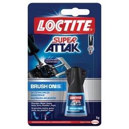 [000024495] Ljepilo trenutačno  5g s četkicom Loctite Super Attak Brush On Henkel 1178774 blister!!