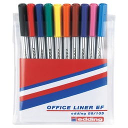 [000024581] Flomaster liner uredski EF 0,3 mm Edding 89/10 S