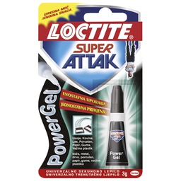 [000024595] Ljepilo trenutačno 3g Loctite Super Attak Power gel Henkel 1123333 blister
