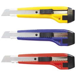 [000024598] Skalpel nož 18 mm metalna vodilica Fornax DT-902 sortirano blister