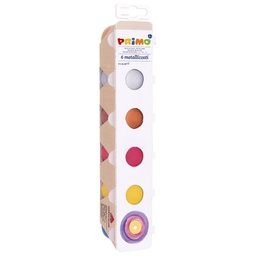 [000024687] Boja tempera gvaš 25ml u čaši 6boja Primo 231TM6E metalik