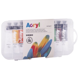 [000024690] Boja akrilna  18ml aluminijska tuba 10boja Primo 405TA10SP