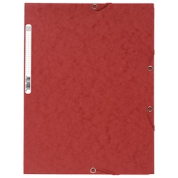 [000024712] Fascikl klapa s gumicom chartreuse A4 Exacompta 55505E crveni