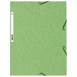[000024716] Fascikl klapa s gumicom chartreuse A4 Exacompta 55513E limeta zeleni