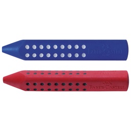 [000001427] Gumica Grip 2001 Faber-Castell 187101 crvena/plava