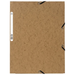 [000024719] Fascikl klapa s gumicom chartreuse A4 Exacompta 55524E svijetlosmeđi