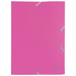 [000024730] Fascikl klapa s gumicom pp A4 Exacompta 55920E ciklama