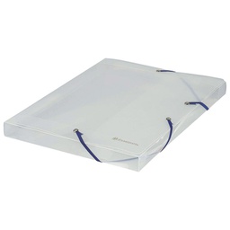 [000024732] Mapa s gumicom hrbat-25 mm A4 pp Crystal Exacompta 5962E prozirna