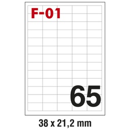 [000024759] Etikete ILK  38x21,2 mm pk100L Fornax F-01
