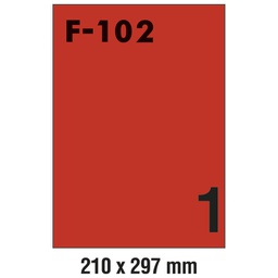 [000024772] Etikete ILK 210x297 mm pk100L Fornax F-102 crvene