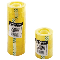 [000024780] Traka ljepljiva 15 mm/33m pk10 Fornax prozirna