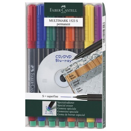 [000001437] Marker permanentni 0,4 mm Multimark Faber-Castell 152309/8boja