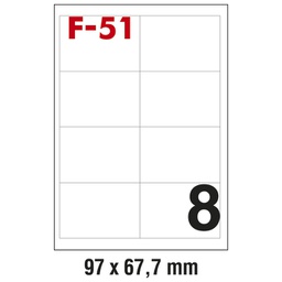 [000024815] Etikete ILK  97x67,7 mm pk100L Fornax F-51