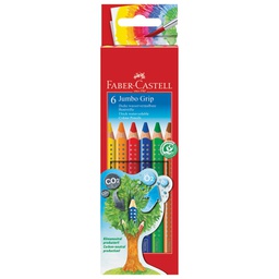 [000001441] Boje drvene   6boja Jumbo Grip Faber-Castell 110906