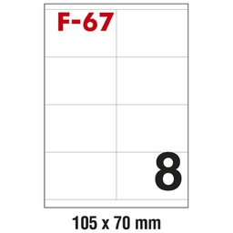 [000024825] Etikete ILK 105x70 mm pk100L Fornax F-67