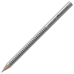 [000001443] Boja drvena Jumbo Grip Faber-Castell 110982 srebrna