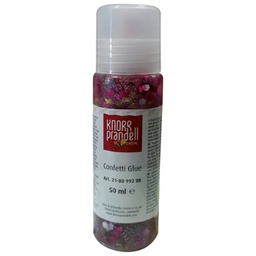 [000024920] Ljepilo glitter konfeti 50ml Leptiri Knorr Prandell 21-8099208 sortirano