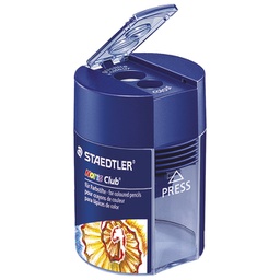 [000024987] Šiljilo metalno s pvc kutijom 2rupe Noris Club Staedtler 512 002