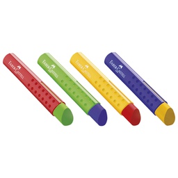 [000025048] Gumica plastična Tri Faber-Castell 182334 sortirano