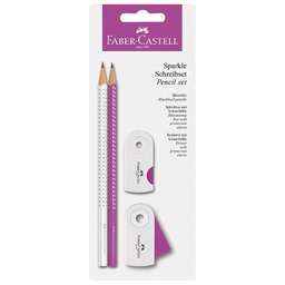 [000025080] Set Sparkle Faber-Castell 218487 bijelo/fuksija blister!!