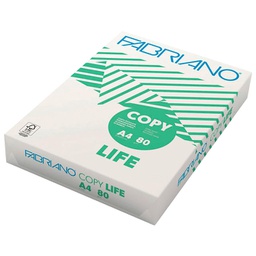 [000025114] Papir ILK Copy Life A4 80g reciklirani pk500 Fabriano!!