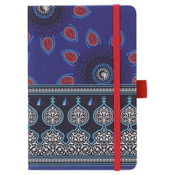 [000025146] Notes Ivory  9x14cm karo s gumicom Exotic 09-021 plavi!!