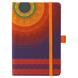 [000025148] Notes Ivory  9x14cm karo s gumicom Exotic 09-023 narančasti!!