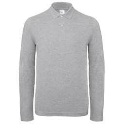 [900003658] Majica dugi rukavi polo B&C ID.001 LSL 180g svijetlosiva S