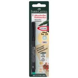 [000001479] Marker permanentni 1,0mm Multimark Faber Castell 1525 crni blister!!
