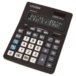[000025439] Kalkulator komercijalni 16mjesta Citizen CDB-1601 BK crni