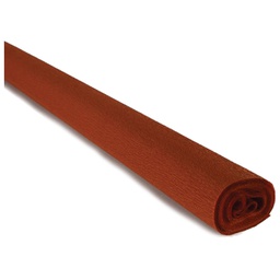 [000025473] Papir krep  40g 50x250 cm Cartotecnica Rossi 241 svijetlosmeđi