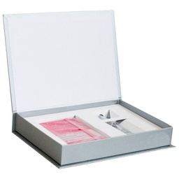 [000026233] Set poklon notes Lanybook  9x14cm Diamond karo pink+olovka kemijska Basic Faber Castell sjajna sre!!