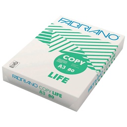 [000026254] Papir ILK Copy Life A3 80g reciklirani pk500 Fabriano